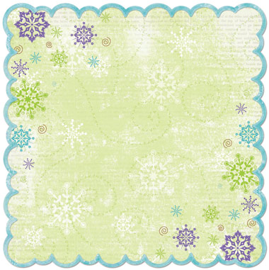Bo Bunny Winter Joy Awe Die Cut