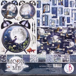 Ciao Bella Moon & Me 12x12 Paper Pad