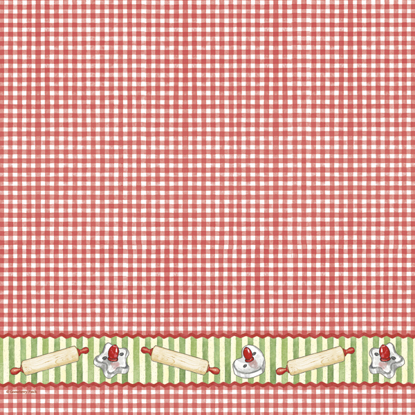 Cookbookin Sugar & Spice Gingham