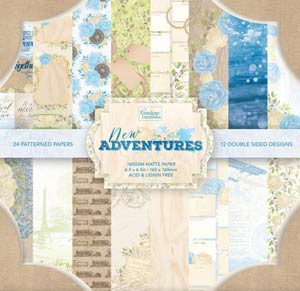 Couture Creations New Adventure 6x6 Paper Pad