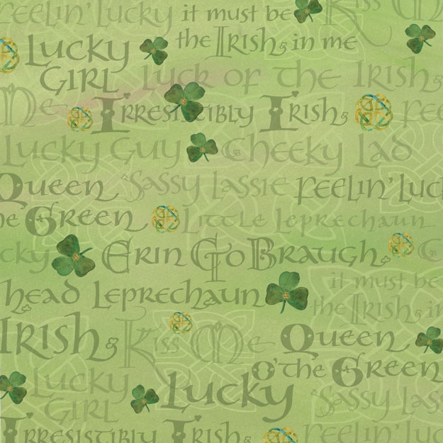 Creative Imaginations Emerald Isle Kiss Me