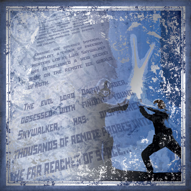 Creative Imaginations Star Wars Opening Crawl Foil