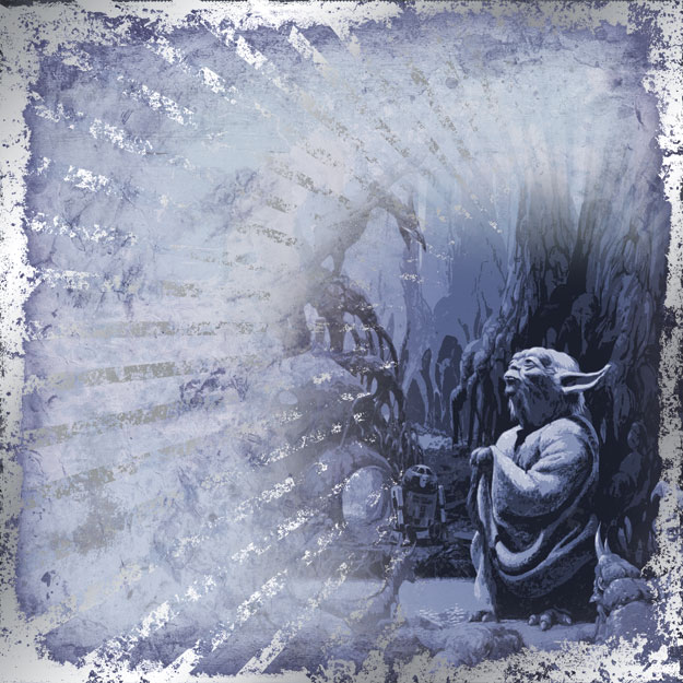 Creative Imaginations Star Wars Yoda Foil