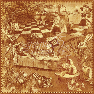 Graphic 45 Hallowe'en In Wonderland Curiouser And Curiouser