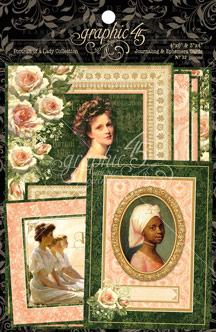 Graphic 45 Portrait Of A Lady Ephemera Cards