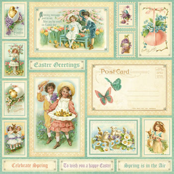 Graphic 45 Sweet Sentiments Easter Greetings