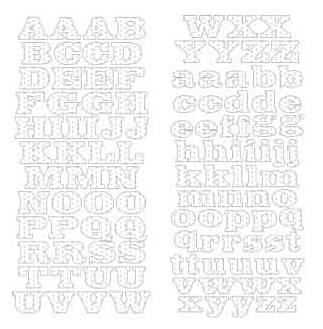 Heidi Swapp Invisibles Downtown Alpha