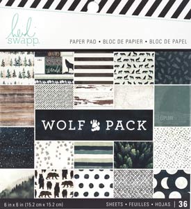 Heidi Swapp Wold Pack 6x6 Paper Pad