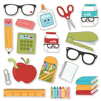 Imaginisce Geek Is Chic Class Act Die Cuts