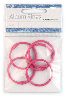 Kaiser Album Rings Pink