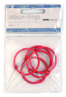 Kaiser Album Rings Hot Pink
