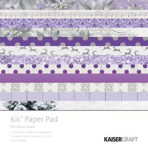 Kaisercraft Christmas Jewel 6.5 x 6.5 Paper Pad