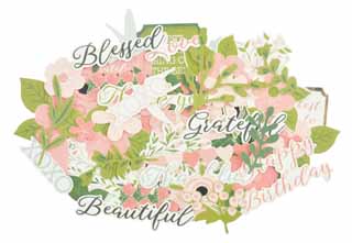 Kaisercraft Full Bloom Collectables Die-Cuts