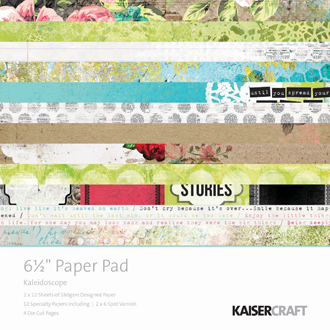 Kasiercraft Kaleidoscope 6.5 x 6.5 Paper Pad