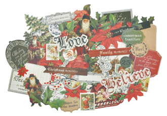 Kaisercraft Letters To Santa Collectablers Die-cuts