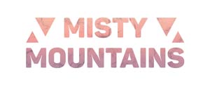 Kaisercraft Misty Mountains logo