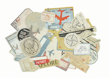 Kaisercraft Now Boarding Collectables Die Cuts