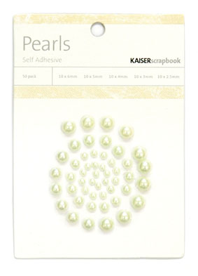 Kaiser Scrapbook Pearls Lush