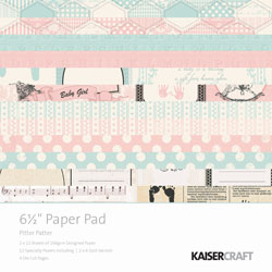 Kaisercraft Pitter Patter 6x6 Paper Pad