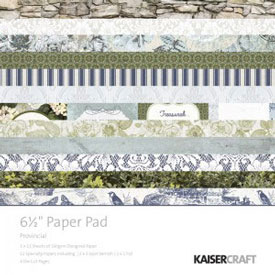 Kaisercraft Provincial 6.5 x 6.5 Paper Pad