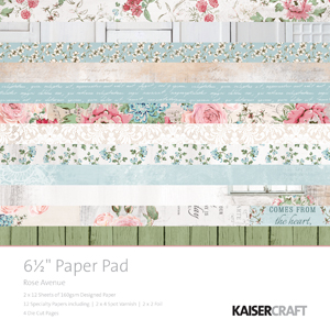 Kaisercraft Rose Avenue 6.5 x 6.5 Paper ad