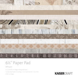 Kaisercrraft Whisper 6.5 x 6.5 Paper Pad