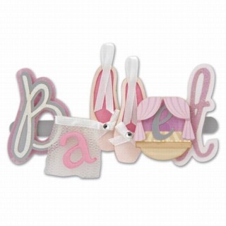 Karen Foster Ballerina Ballet Short Stack Sticker