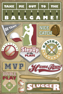 Karen Foster Baseball MVP Sticker