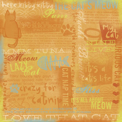 Karen Foster Cats Cat Collage