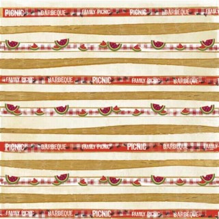Karen Foster Life's A Picnic Stripe Collage