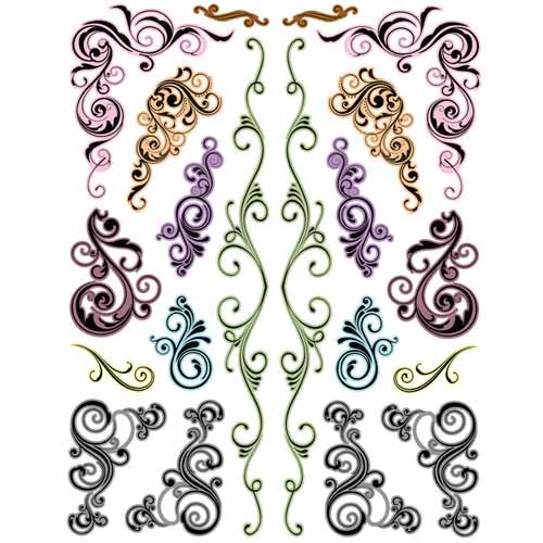 Karen Foster Modern Mom Contemporary Clearly Sticker