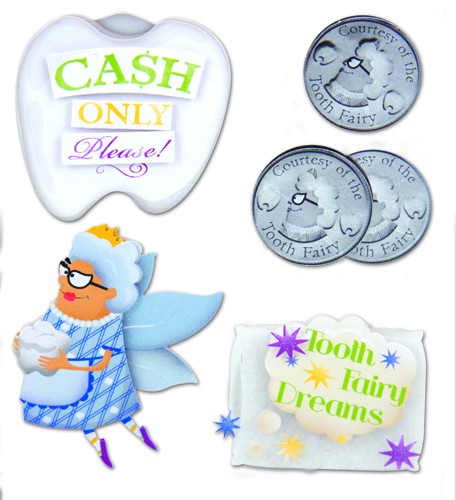 Karen Foster Tooth Fairy Stacked Stickers