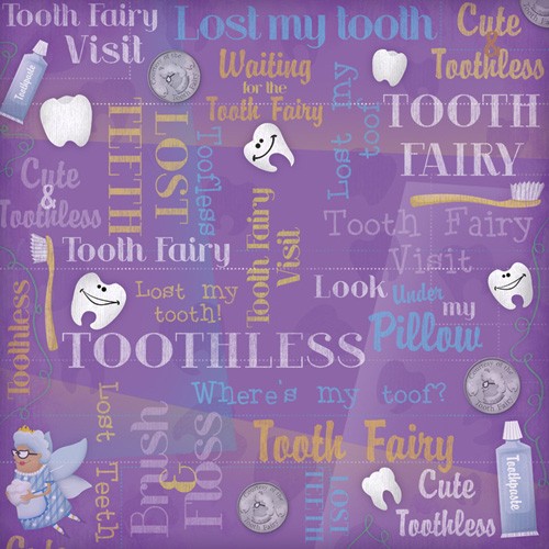 Karen Foster Tooth Fairy Toothless Collage