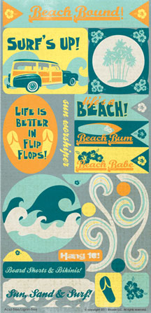 Moxxie At The Beach Element Sticker