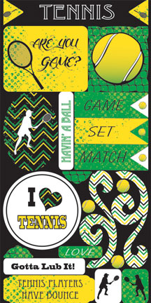 Moxxie Tennis Sticker