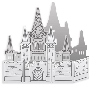 P13 Once Upon A Time CB Embellishment 3D Castle