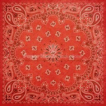 Paper House Productions 100% Country Red Bandana