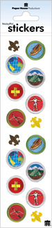 Paper House Productions Boy Scout Merit Badge Sticker