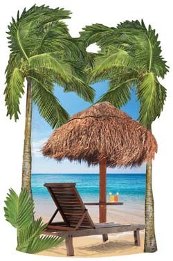 Paper Hiouse Productions Tropical Beach 3D