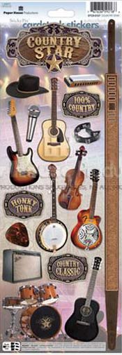 Paper House Productions Country Star Sticker