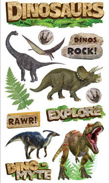 Paper House Productions Dinosaurs 3D Sticker