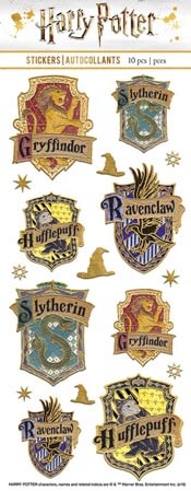 Paper House Harry Potter Faux Enamel Crests