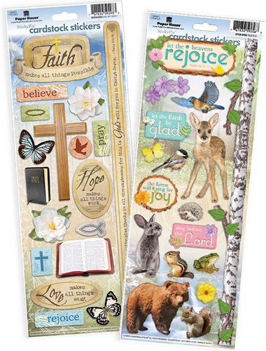 Paper House Productions Faith Sticker Value Pack