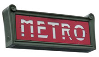 Paper House Productions Paris Metro Sign
