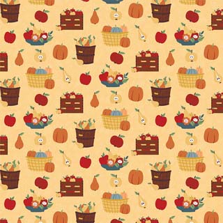 PhotoPlay Autumn Greetings Fruit Baskets
