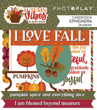 PhotoPlay Autumn Vibes Ephemera