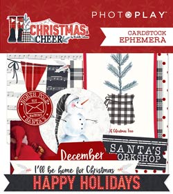 PhotoPlay Christmas Cheer Ephemera Die-Cuts