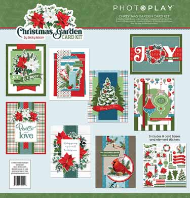 PhotoPlay Christmas Garden Card Kit