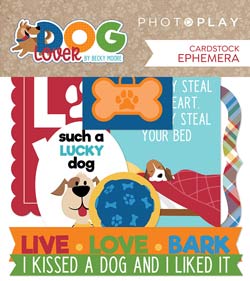PhotoPlay Dog Lover ephemera