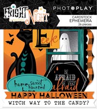 PhotoPlay Fright Night Ephemera Die-Cuts